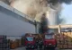 Incendiu puternic la o fabrică de orez din Bragadiru