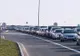Aglomerație în trafic pe DN 4, pe sensul de intrare în București