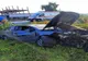 Accident în Ciorogârla, spre A1. Șofer rănit după ce a ajuns cu autoturismul în șanț
