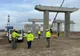Autostrada Bucureştiului A0 Sud. S au început lucrările la  pasajul peste CF București - Giurgiu