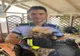 Doi câini au fost salvați dintr-un incendiu, de către un polițist ilfovean