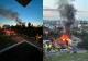 Incendiu puternic în Militari. O casă a fost cuprinsă de flăcări: un nor uriaș de fum s-a ridicat deasupra cartierului