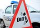 Accident pe DN7 , la Chitila, după ce un auto s-a răsturnat. Trafic îngreunat
