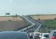 Valori intense de trafic pe pe Autostrada A2 Bucureşti - Constanţa, pe sensul către litoral. Circulație deviată în județul Ilfov